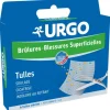 Brûlures blessures superficielles pansements Urgo - boite de 6 tulles