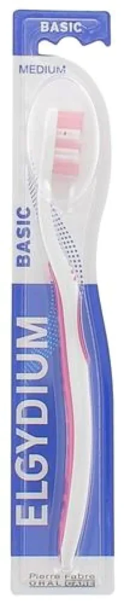 Brosse à dents Basic médium Elgydium - une brosse à dents
