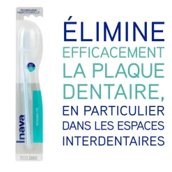 Brosse à dents brins coniques Inava - 1 brosse à dents
