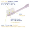 Brosse à dents chirurgicale 15/100 Inava - 1 brosse à dents