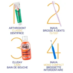 Brosse à dents chirurgicale 15/100 Inava - 1 brosse à dents
