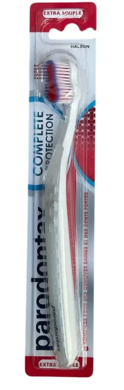 Brosse à dents complete protection extra souple Parodontax - une brosse à dents