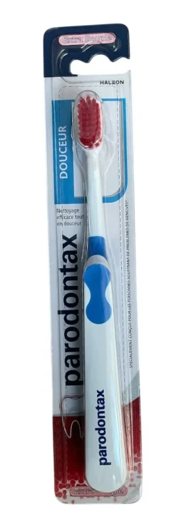 Brosse à dents douceur extra souple Parodontax - une brosse à dents