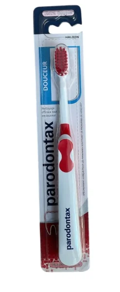 Brosse à dents douceur extra souple Parodontax - une brosse à dents