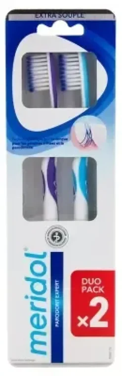 Brosse à dents extra souple Parodont expert Meridol