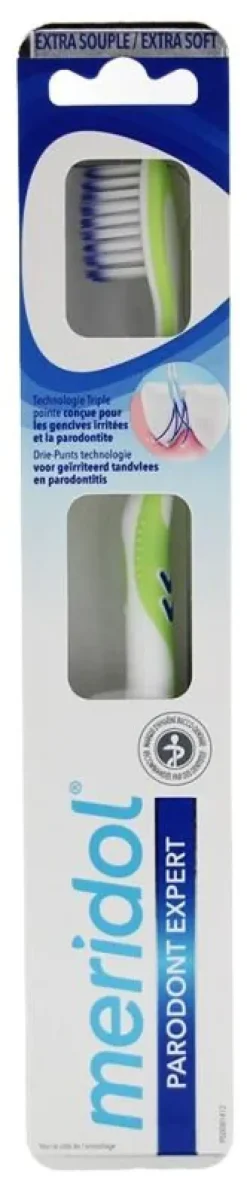Brosse à dents extra souple Parodont expert Meridol