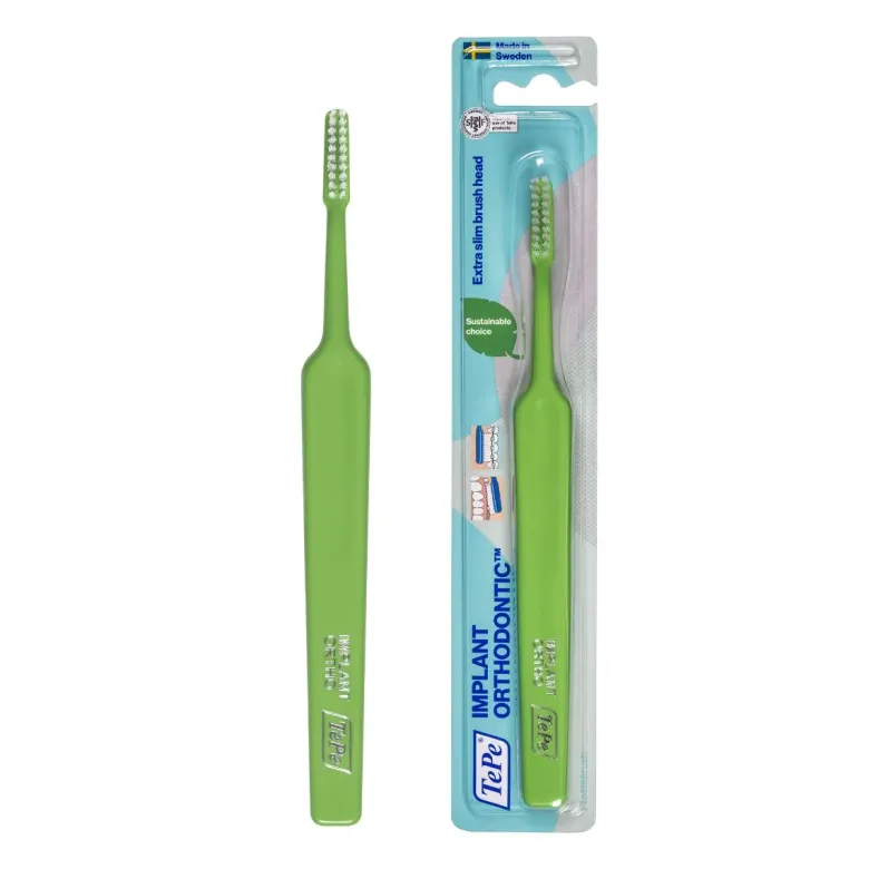 Brosse à dents implant orthodontie TePe - une brosse à dents