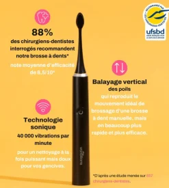 Brosse à dents électrique bleue foncée MyVariations – une