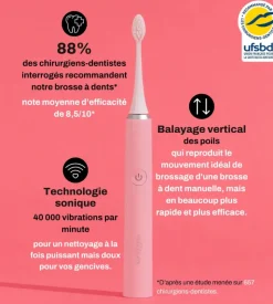Brosse à dents électrique bleue foncée MyVariations – une