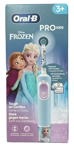 Brosse à dents électrique rechargeable Reine des neiges Oral-B Kids - 1 brosse à dents électrique