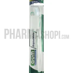 Brosse à dents original white medium GUM - une brosse à dents