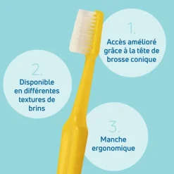 Brosse à dents Select Extra Souple TePe - 1 brosse à dents
