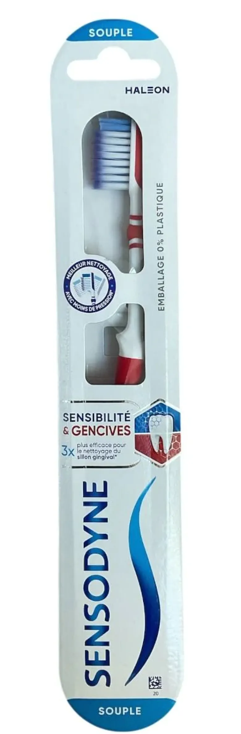 Brosse à dents souple Sensodyne - une brosse à dents