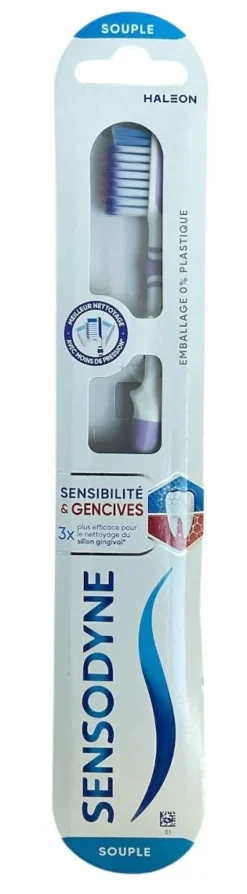 Brosse à dents souple Sensodyne - une brosse à dents