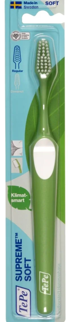 Brosse à dents Supreme Soft TePe - 1 brosse à dents