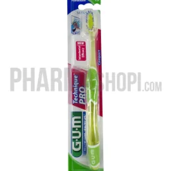 Brosse à dents technique Pro compact medium Gum - 1 brosse à dents