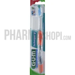 Brosse à dents technique + regular souple Gum - 1 brosse à dents