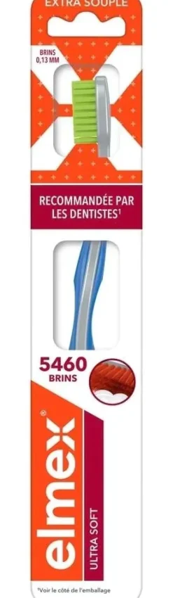 Brosse à dents ultra soft Elmex - une brosse à dents
