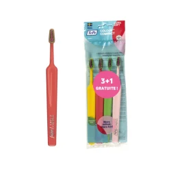 Brosses à dents compact extra soft TePe - lot de 4 brosses à dents