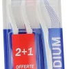 Brosses à dents souple basic elgydium Pierre Fabre - lot de 3 brosses à dents 2+1 offerte