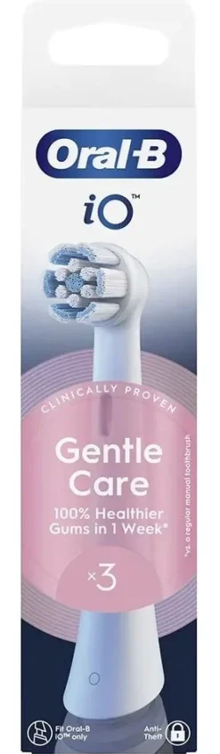 Brossettes de rechange Gentle Care iO Oral-B - lot de 3 brossettes