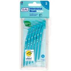 Brossettes interdentaires angle taille 5 (0,8mm) TePe - 6 brossettes