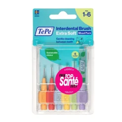 Brossettes interdentaires extra souple TePe - boîte de 6 brossettes
