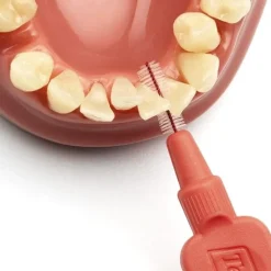 Brossettes interdentaires extra souples rouge pastel taille 2 (0.5mm) TePe - 6 unités