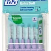 Brossettes interdentaires extra souples violet pastel taille 6 (1,1mm) TePe - 6 unités