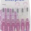Brossettes interdentaires Interprox maxi premium 2.2mm violet Crinex - 6 brossettes interdentaires