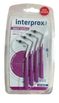 Brossettes interdentaires Interprox plus maxi conical Crinex - 4 brossettes