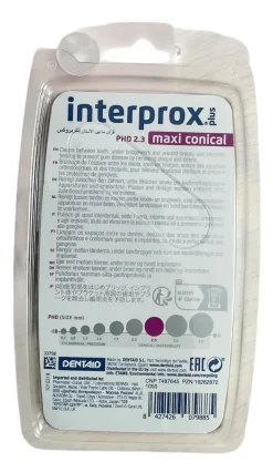 Brossettes interdentaires Interprox plus maxi conical Crinex - 4 brossettes