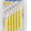 Brossettes interdentaires mini interprox plus jaune Crinex - lot de 6 brossettes