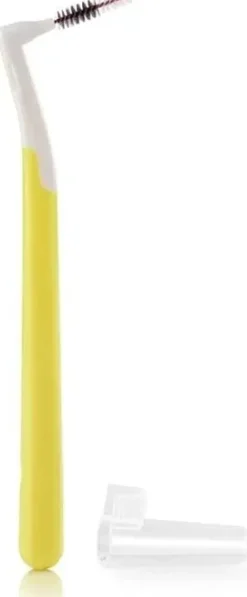 Brossettes interdentaires mini interprox plus jaune Crinex - lot de 6 brossettes