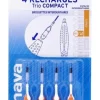 Brossettes interdentaires 1.2mm Trio Compact Inava - 4 recharges