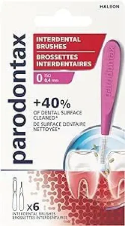 Brossettes interdentaires 0,4 mm Parodontax - 6 brossettes