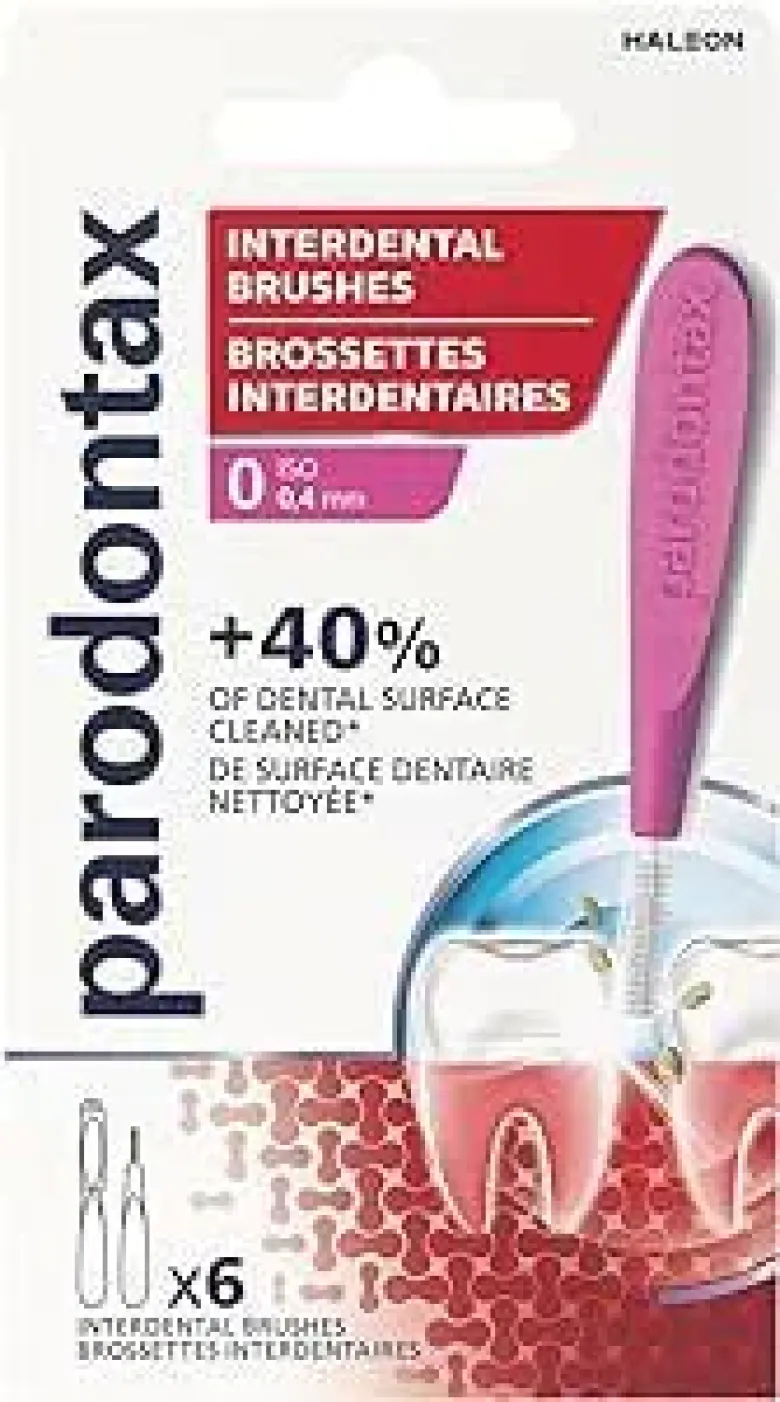 Brossettes interdentaires 0,4 mm Parodontax - 6 brossettes