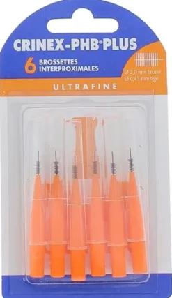 Brossettes interdentaires maxi phb plus Crinex - 6 brossettes