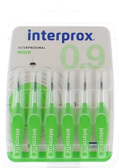 Brossettes interdentaires micro 0,9mm Interprox - 6 brossettes