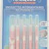 Brossettes interdentaires 0,6 mm Ricqles - 5 brossettes réutilisables