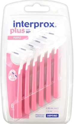 Brossettes interdentaires nano interprox plus rose Crinex - 6 brossettes