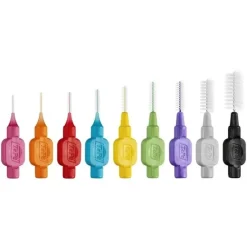Brossettes interdentaires originales noir taille 8 (1.5 mm) TePe - 6 brossettes