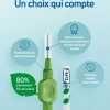 Brossettes interdentaires originales TePe - pack de 6 brossettes de toutes tailles