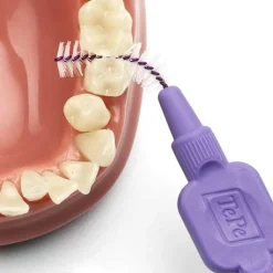 Brossettes interdentaires originales violet taille 6 (1.1 mm) TePe