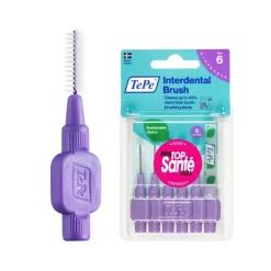 Brossettes interdentaires originales violet taille 6 (1.1 mm) TePe