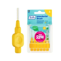 Brossettes interdentaires originales jaune taille 4 (0.7 mm) TePe