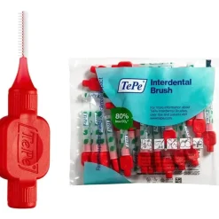 Brossettes interdentaires originales rouge taille 2 (0.5mm) TePe