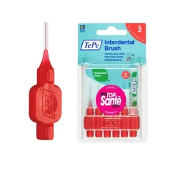 Brossettes interdentaires originales rouge taille 2 (0.5mm) TePe