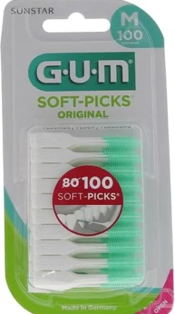 Brossettes interdentaires regular soft-picks original Gum - 100 brossettes