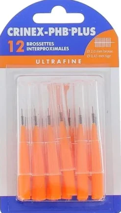 Brossettes interdentaires ultrafine phb plus Crinex - 12 brossettes